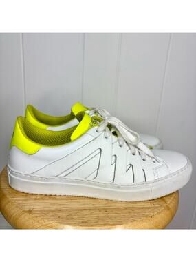 PS821 Alpha Fluro Shoes Neon - Size 40 Limited VIP #11 of 17 - RARE White Yellow